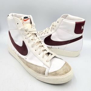 Nike Blazer Vintage Mid 77 Sneaker White Team Red Mens 12 BQ6806 111 Basketball